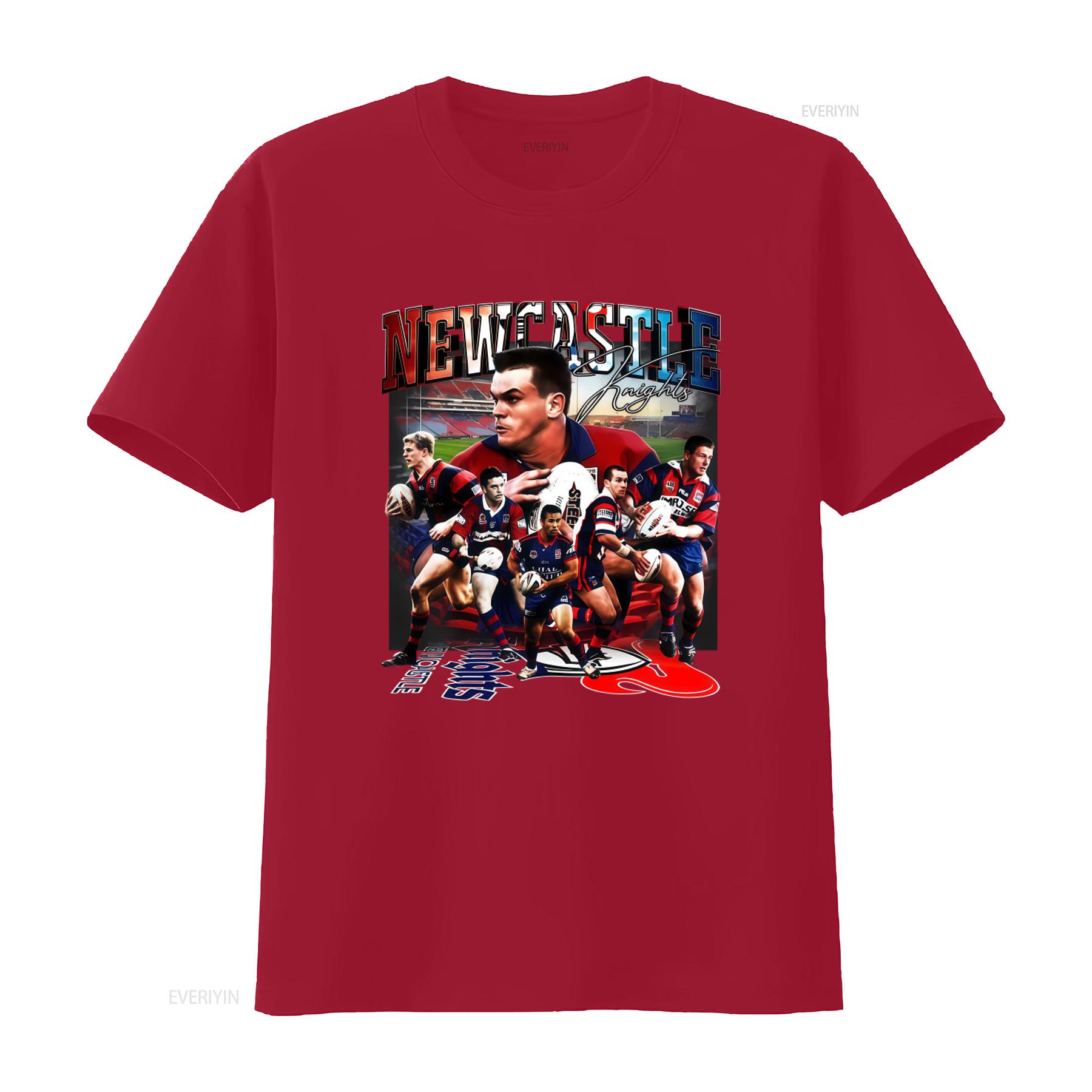 Newcastle Knights Rugby Team T Shirt for Men High Quality Print vintage Washed Stretched designer clothes Casual Breathable S
Newcastle Knights Rugby Team T Shirt for Men High Quality Print vintage Washed Stretched designer clothes Casual Breathable S