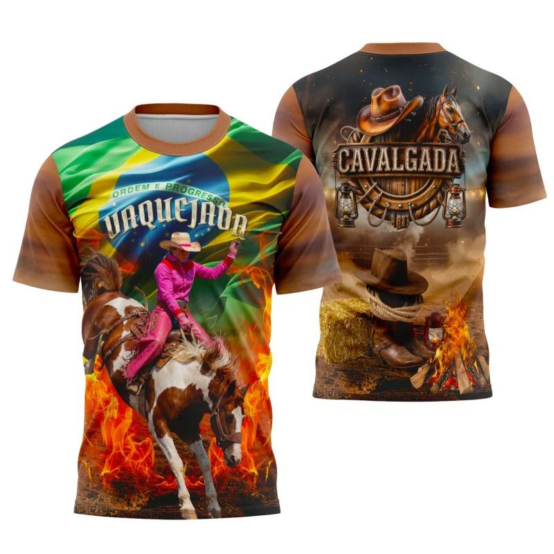 Vaquejada Pattern T Shirt For Men Brazilian Cowboy 3D Printed Tees Summer Casual Street O-Neck Tops Short Sleeves Loose T-Shirts 6XL
Vaquejada Pattern T Shirt For Men Brazilian Cowboy 3D Printed Tees Summer Casual Street O-Neck Tops Short Sleeves Loose T-Shirts 6XL