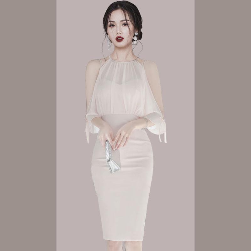 Платье в корейском стиле с открытыми плечами и шифоновой вставкой для женщин, 2023 год S
Платье в корейском стиле с открытыми плечами и шифоновой вставкой для женщин, 2023 год S