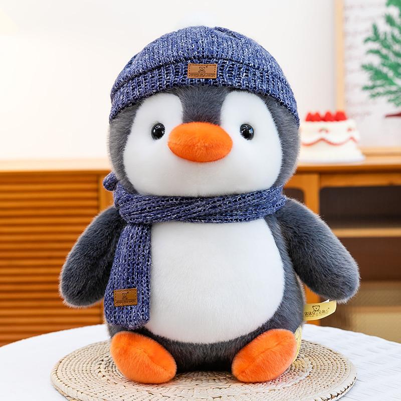 Penguin Plush Toy With Hat And Scarf Ocean Aquarium Gift For Children 15cm
Penguin Plush Toy With Hat And Scarf Ocean Aquarium Gift For Children 15cm
