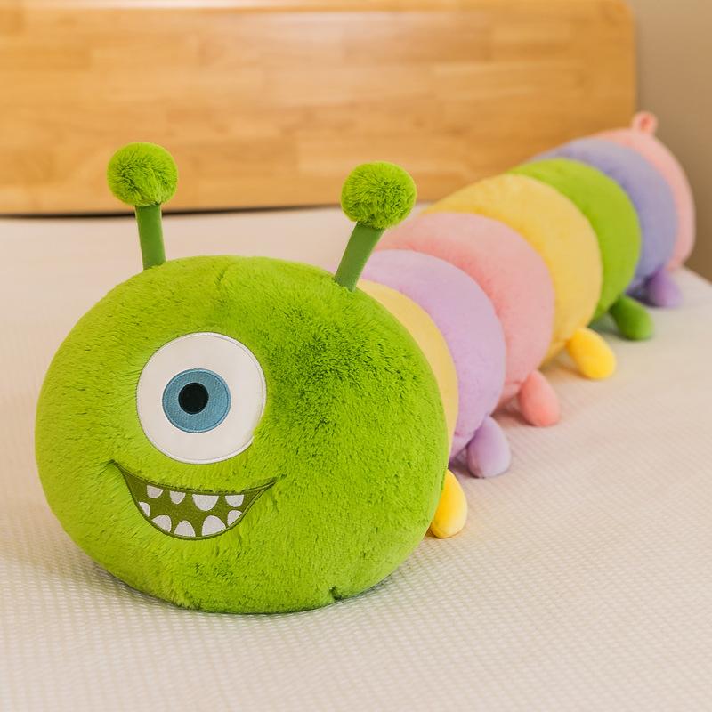 Cuddly Caterpillar Green Monster Plush Pillow Cute And Soft Bedtime Hugging Toy Kids For 75cm/29.53in
Cuddly Caterpillar Green Monster Plush Pillow Cute And Soft Bedtime Hugging Toy Kids For 75cm/29.53in