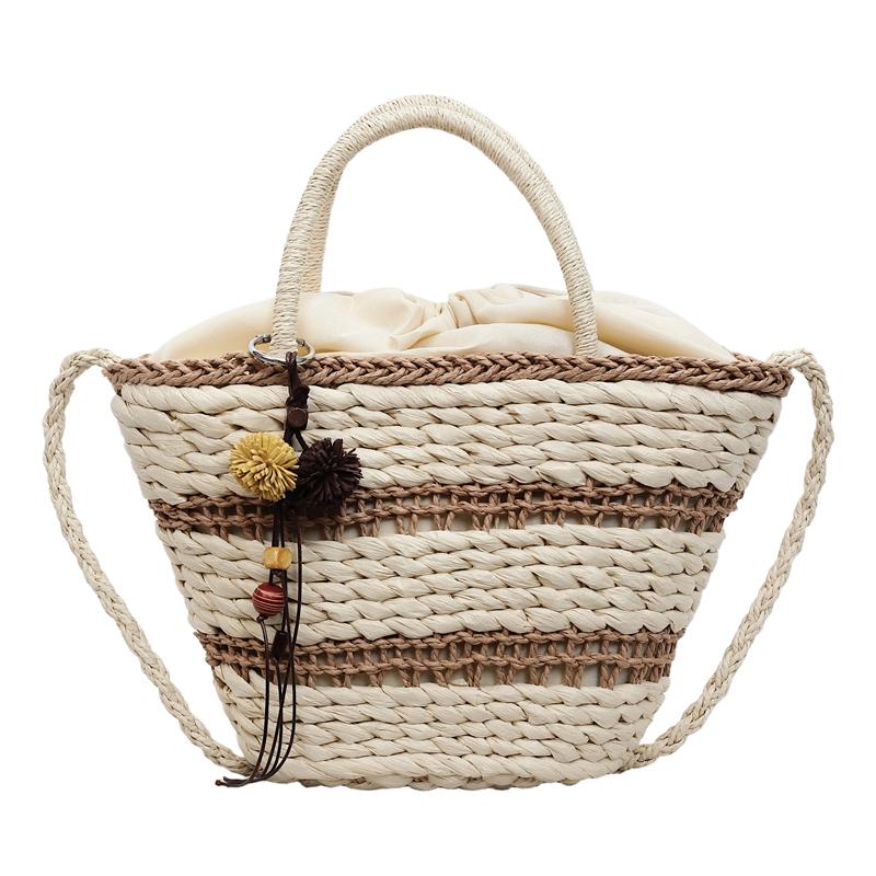 Summer Casual Fashion Straw Bucket Handbag for Women 2026 New Vacation Simple Crossbody Bag String Large Capacity Shoulder Bags
Summer Casual Fashion Straw Bucket Handbag for Women 2026 New Vacation Simple Crossbody Bag String Large Capacity Shoulder Bags