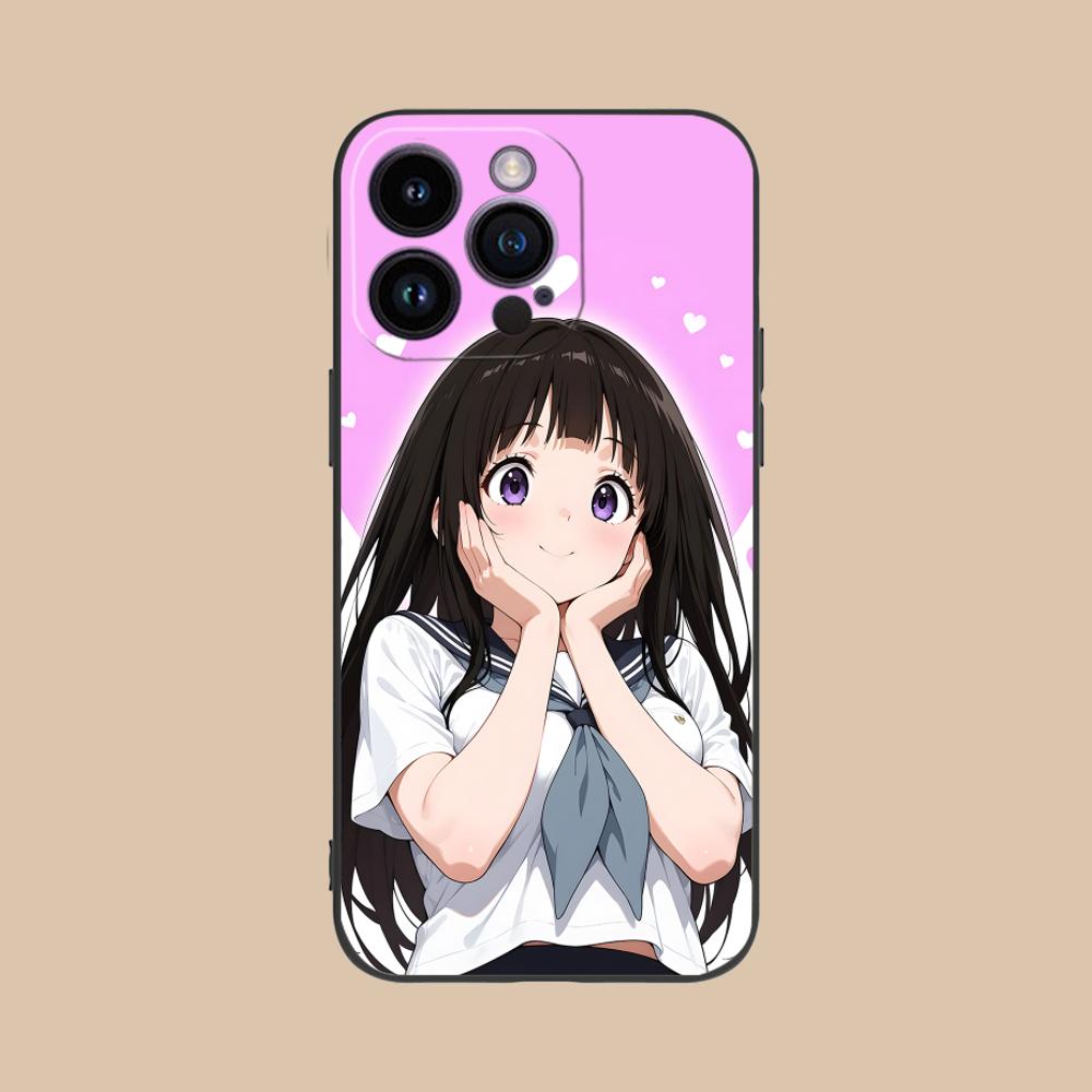 Hyouka Chitanda Matte TPU Mobile Phone Case for iPhone 17 16 15 14 13 12 11 X XR XS 8 7 Air Pro Max Plus Mini Colorful Cover iPhone 7 Plus
Hyouka Chitanda Matte TPU Mobile Phone Case for iPhone 17 16 15 14 13 12 11 X XR XS 8 7 Air Pro Max Plus Mini Colorful Cover iPhone 7 Plus