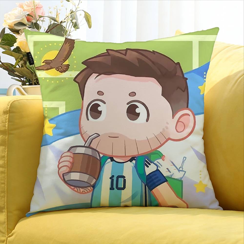 No 10 MMessi FFootball World Various Sizes Square Pillow Case For Car Home Bedchamber Decor 30X30cm
No 10 MMessi FFootball World Various Sizes Square Pillow Case For Car Home Bedchamber Decor 30X30cm