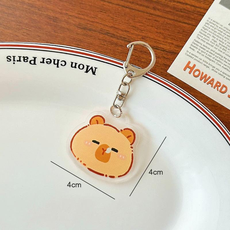 Милый мультяшный акриловый капибара брелки подарки игрушка кулон капибала брелок ключи аксессуары забавные автомобильные ключи брелки
Милый мультяшный акриловый капибара брелки подарки игрушка кулон капибала брелок ключи аксессуары забавные автомобильные ключи брелки