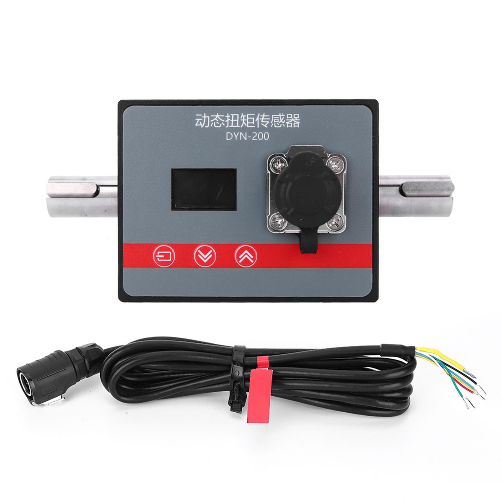 DYN‑200 50N.M Dynamic Torsion Sensor Motor Speed Transducer Power Measurement Detector
DYN‑200 50N.M Dynamic Torsion Sensor Motor Speed Transducer Power Measurement Detector