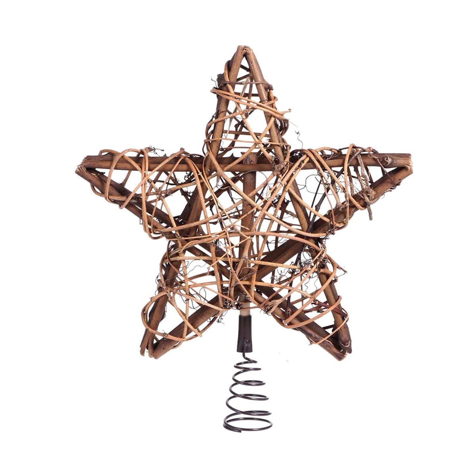 Interesting Christmas Tree Top Decoration, Five Pointed Star Wooden Christmas Top Decoration хакі
Interesting Christmas Tree Top Decoration, Five Pointed Star Wooden Christmas Top Decoration хакі