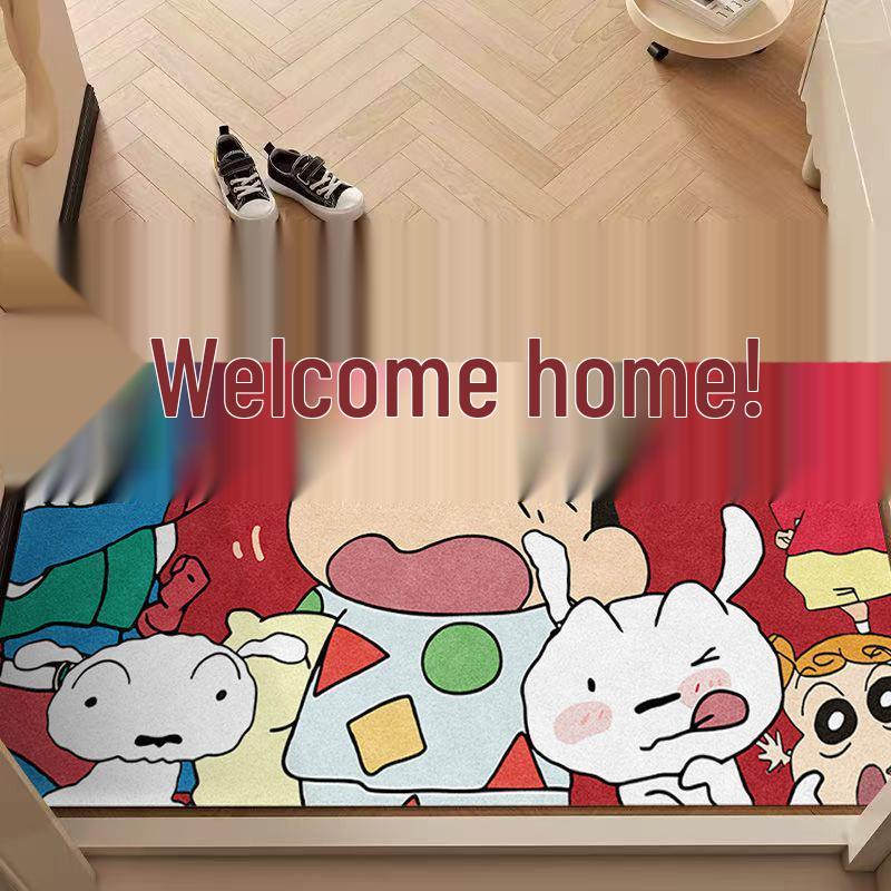 Festive Cartoon Red Non-slip Entrance Mat - Dust Removal & Wear-resistant 40x60cm
Festive Cartoon Red Non-slip Entrance Mat - Dust Removal & Wear-resistant 40x60cm