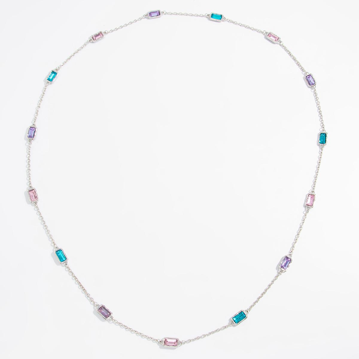 Elegant Colourful Long Tassel Necklace Women Trendy Exquisite Shiny Acrylic Diamond Choker Bohemian Sweater New Jewelry
Elegant Colourful Long Tassel Necklace Women Trendy Exquisite Shiny Acrylic Diamond Choker Bohemian Sweater New Jewelry