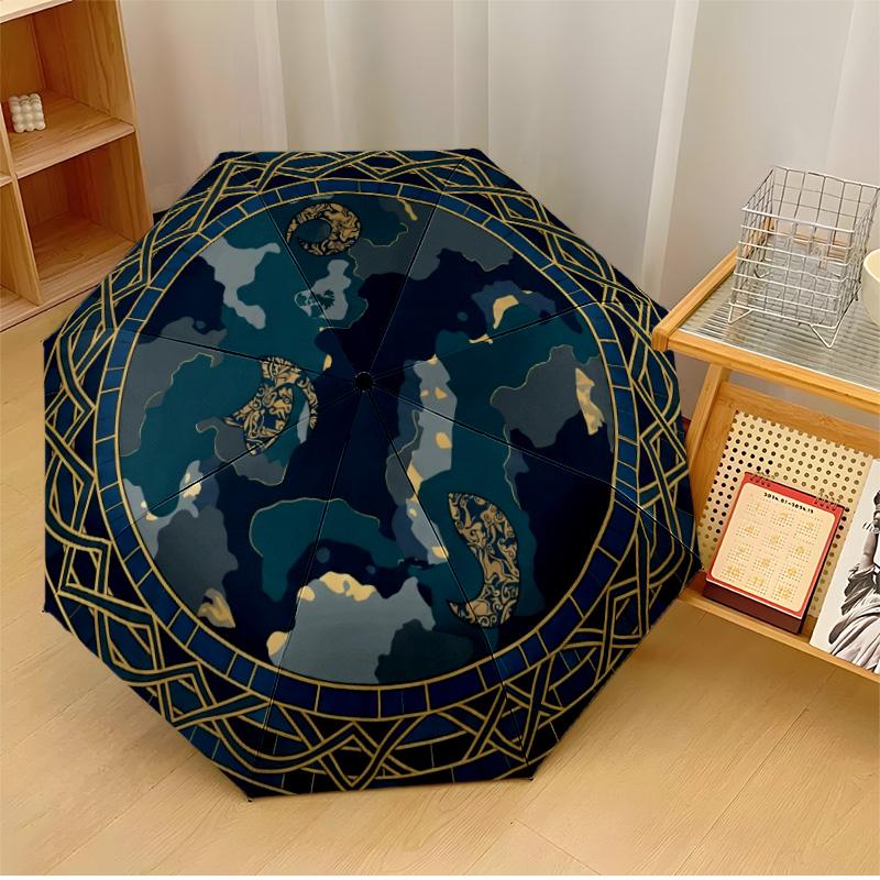 Ornate Circular Motif Printed umbrella windproof folding umbrella portable sun and rain umbrella suitable for gifting
Ornate Circular Motif Printed umbrella windproof folding umbrella portable sun and rain umbrella suitable for gifting