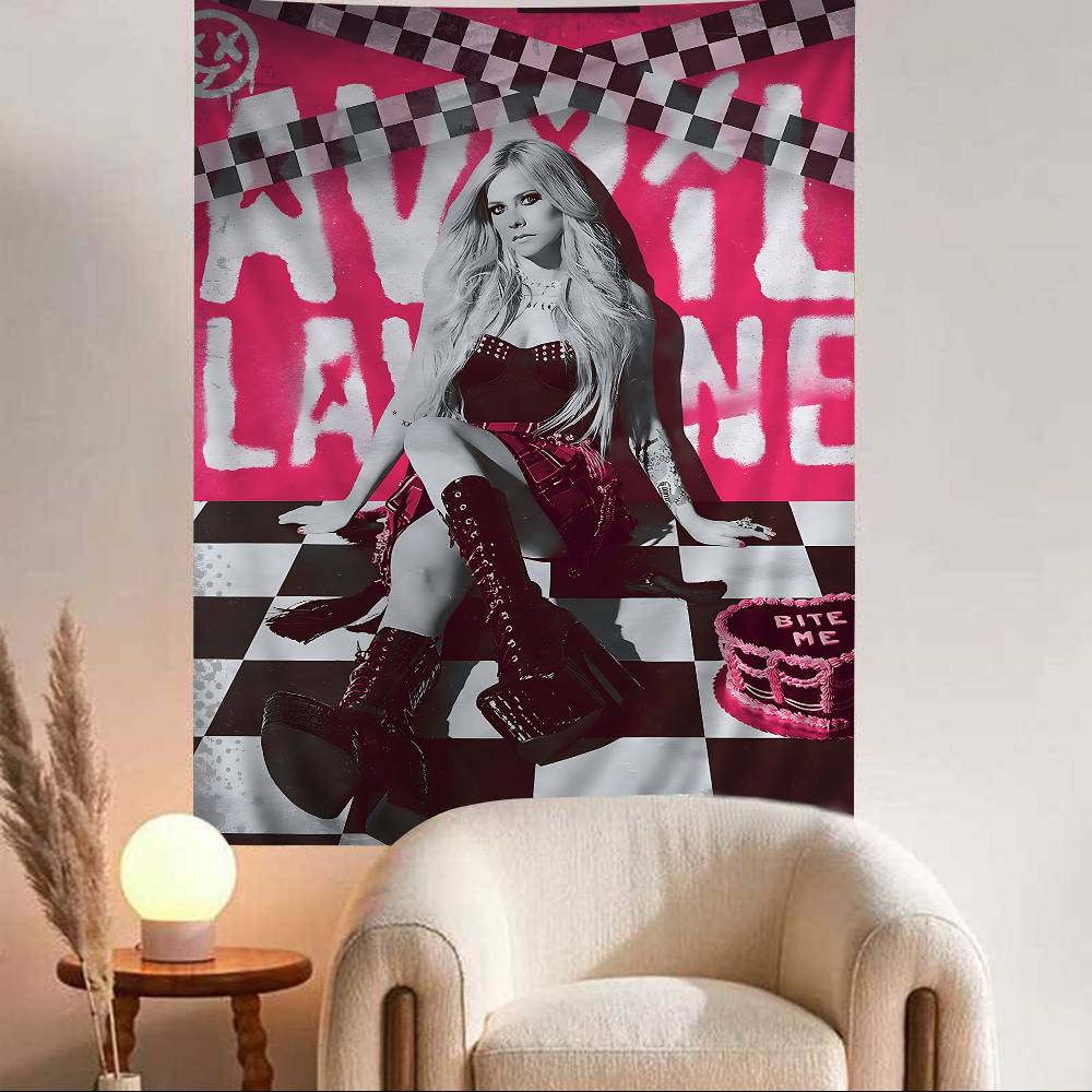 AAvril Singer RRamona Lavigne Cartoon Tapestry Wall Hanging Decoration Household Home Decor 74x94cm(29x37in)
AAvril Singer RRamona Lavigne Cartoon Tapestry Wall Hanging Decoration Household Home Decor 74x94cm(29x37in)
