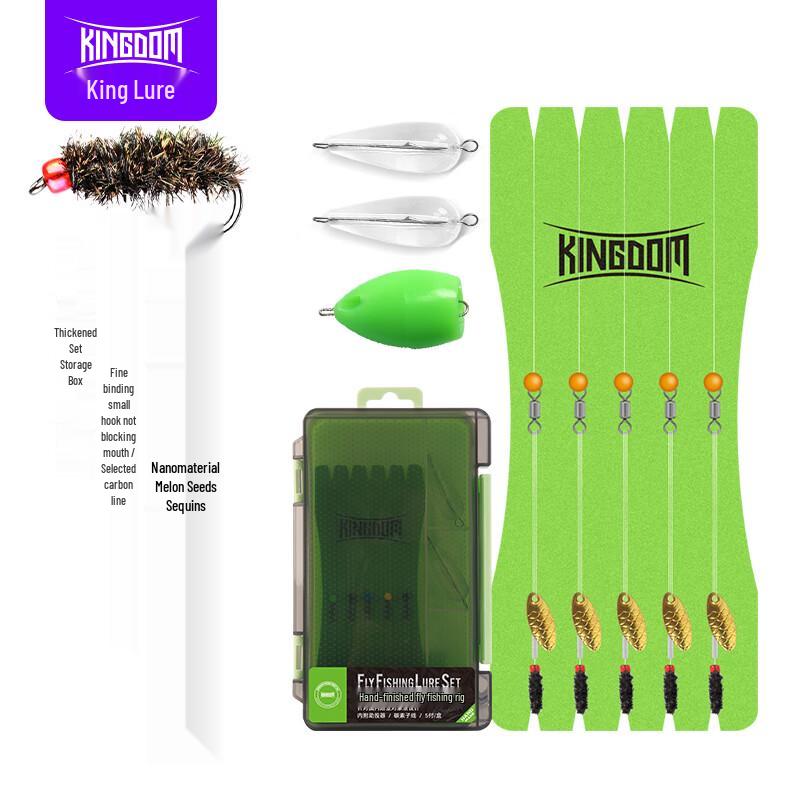 Fishing Fly Lure & Spoon Set
Fishing Fly Lure & Spoon Set