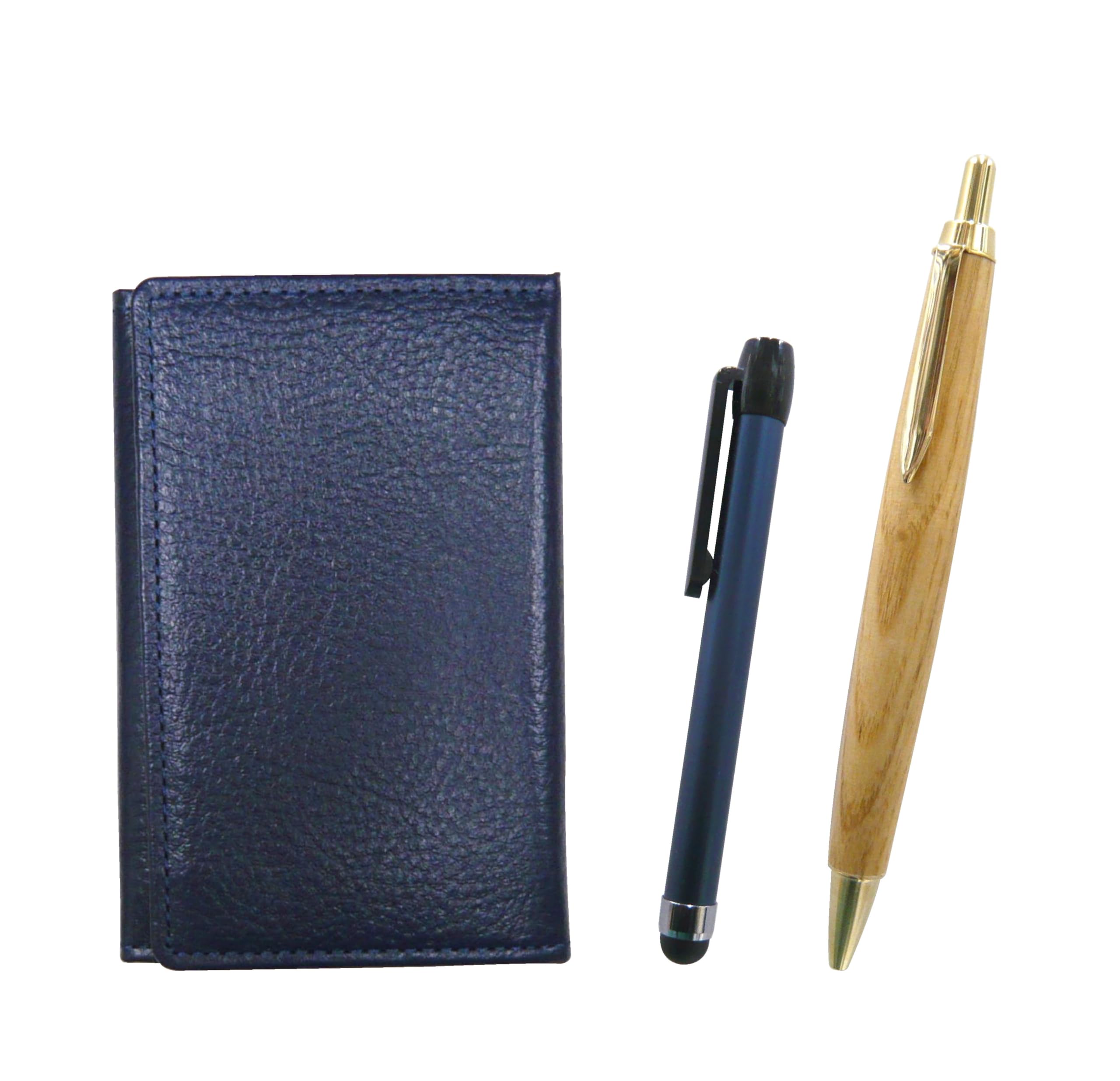 Grained leather business card holder blue metal touch rod blue and maple wood shaft retro ballpoint pen set MEIL-ALL-HS47S
Grained leather business card holder blue metal touch rod blue and maple wood shaft retro ballpoint pen set MEIL-ALL-HS47S