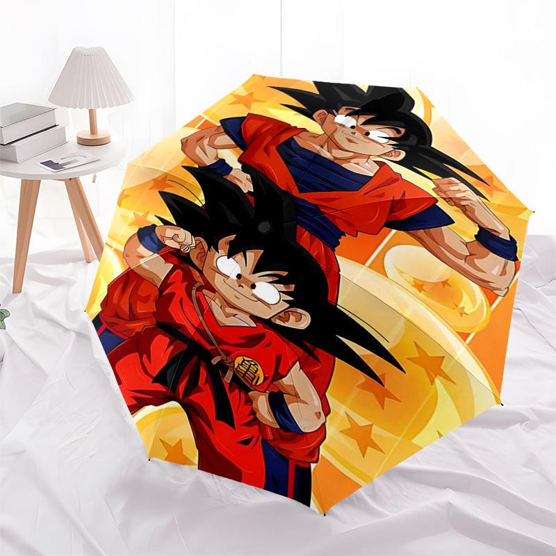 1pc Dragon Ball Z Goku & Gohan Auto Open Close Umbrella Portable 3-Fold Design with 8-Bone Iron Frame Outdoor Umbrella Perfect Gift for Fans, Traveler
1pc Dragon Ball Z Goku & Gohan Auto Open Close Umbrella Portable 3-Fold Design with 8-Bone Iron Frame Outdoor Umbrella Perfect Gift for Fans, Traveler