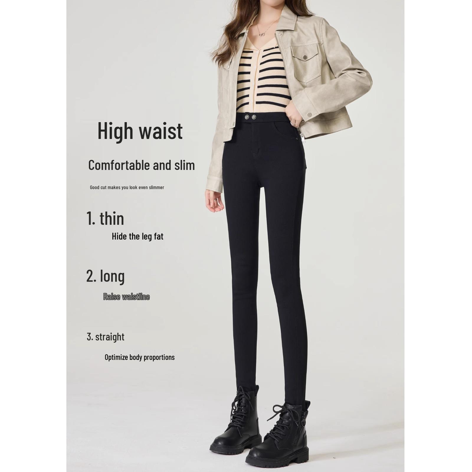 Женские утягивающие черные леггинсы с высокой талией 2025: Коллекция осень/зима 3XL, Suitable for 136-145 lbs
Женские утягивающие черные леггинсы с высокой талией 2025: Коллекция осень/зима 3XL, Suitable for 136-145 lbs