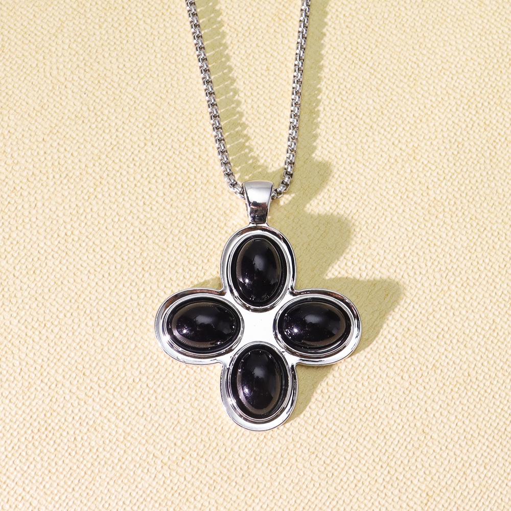 Women s Cross Petal Necklace: High-End Niche Design, Luxury Old Money Style, Fashionable Long Sweater Chain Pendant with Stainless Steel Chain 50cm
Women s Cross Petal Necklace: High-End Niche Design, Luxury Old Money Style, Fashionable Long Sweater Chain Pendant with Stainless Steel Chain 50cm
