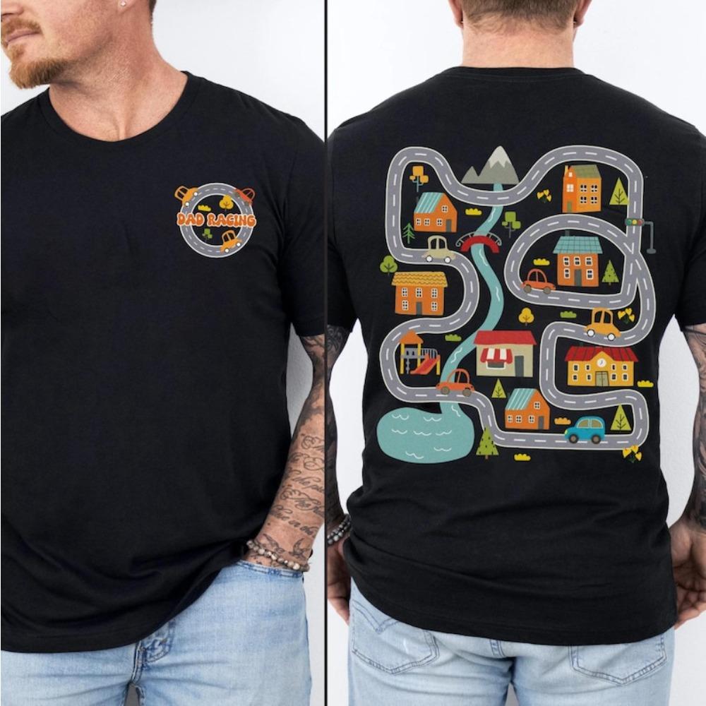 Play Cars on Dad s Back Mat Road Car Race Track TShirt Cute Tired Dads Club Tee Father s Birthday Gift Men Cotton Shirt S
Play Cars on Dad s Back Mat Road Car Race Track TShirt Cute Tired Dads Club Tee Father s Birthday Gift Men Cotton Shirt S