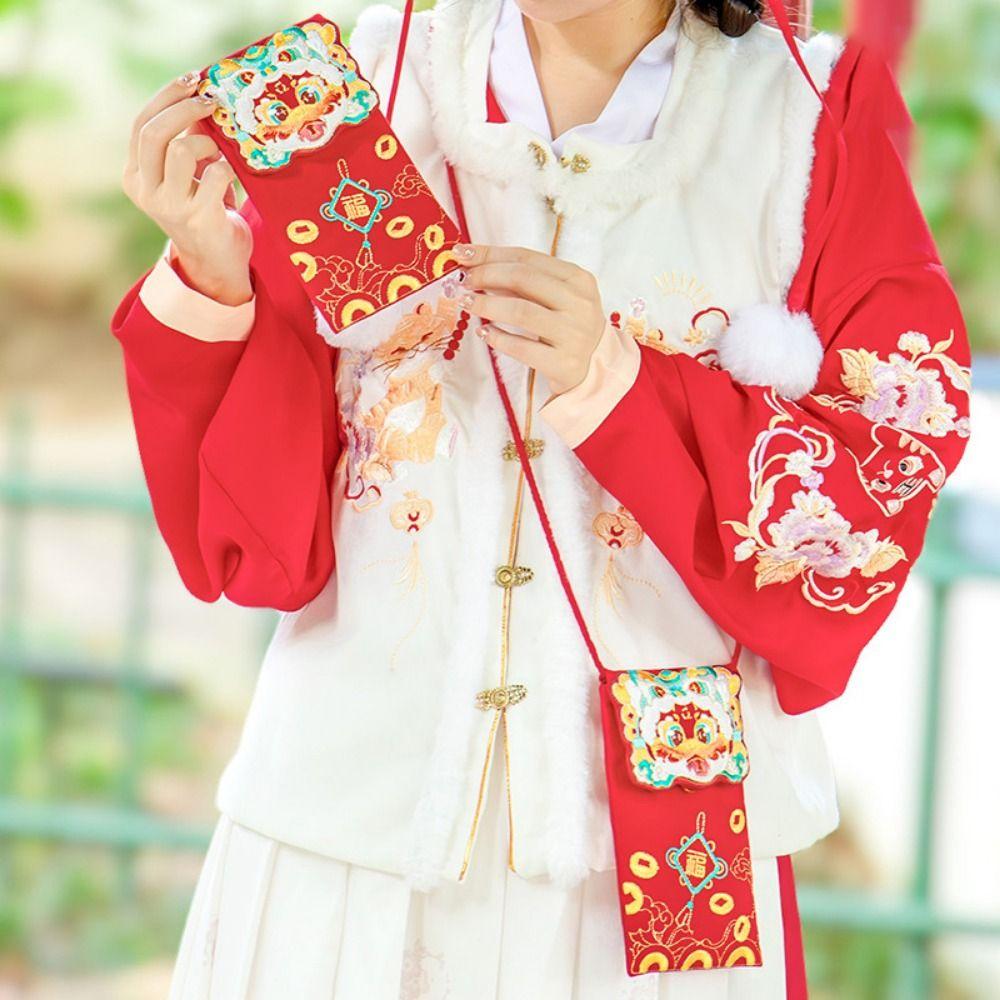 Chinese Style Red Envelopes Traditional Lucky Money Pocket Embroidery HongBao Spring Festival Style A
Chinese Style Red Envelopes Traditional Lucky Money Pocket Embroidery HongBao Spring Festival Style A