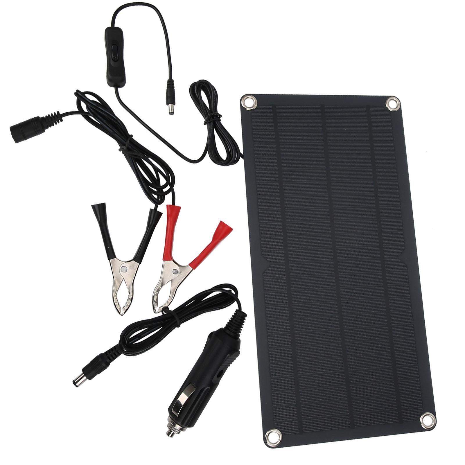 10W Solar Panel Monocrystalline Silicon Solar Battery Charger Recharge 12V Battery XXM360-180DC
10W Solar Panel Monocrystalline Silicon Solar Battery Charger Recharge 12V Battery XXM360-180DC