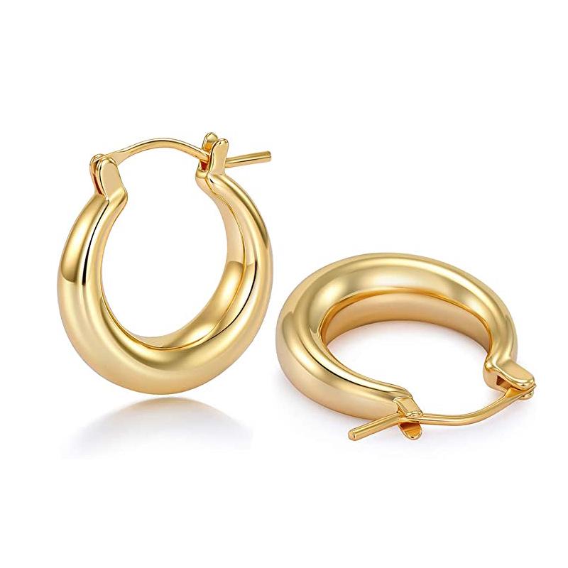 French Retro Cross Circle Earrings - European & American High-End Fashion for Women 6x22mm Gold (Single)
French Retro Cross Circle Earrings - European & American High-End Fashion for Women 6x22mm Gold (Single)