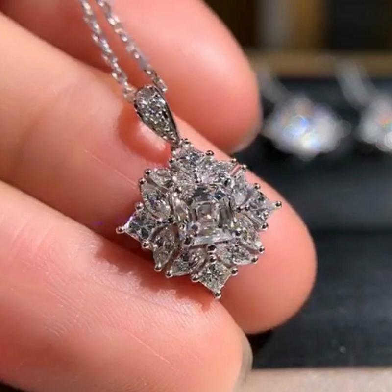 Модное роскошное ожерелье из кубического циркония для женщин Классическая свадьба Ювелирные украшения Подарки
Модное роскошное ожерелье из кубического циркония для женщин Классическая свадьба Ювелирные украшения Подарки