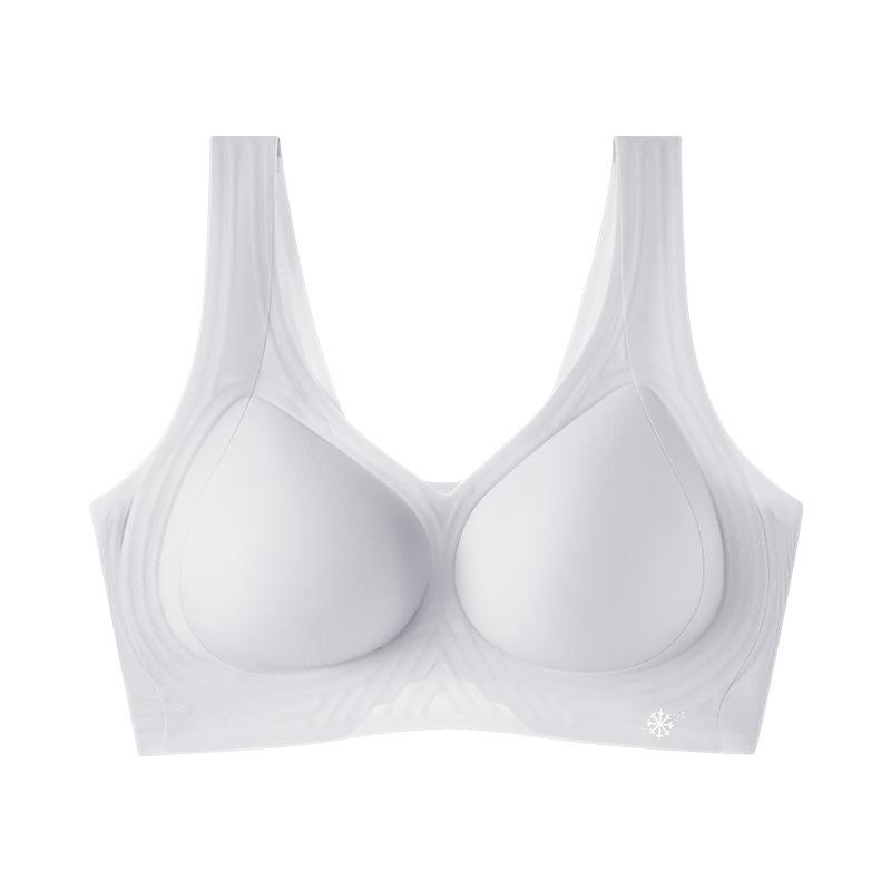 Large Size Women Summer Ultra Thin Ice Silk No Trace Breathable No Steel Ring Jelly Strip Pull Anti Slip Underwear XL светло-серый
Large Size Women Summer Ultra Thin Ice Silk No Trace Breathable No Steel Ring Jelly Strip Pull Anti Slip Underwear XL светло-серый