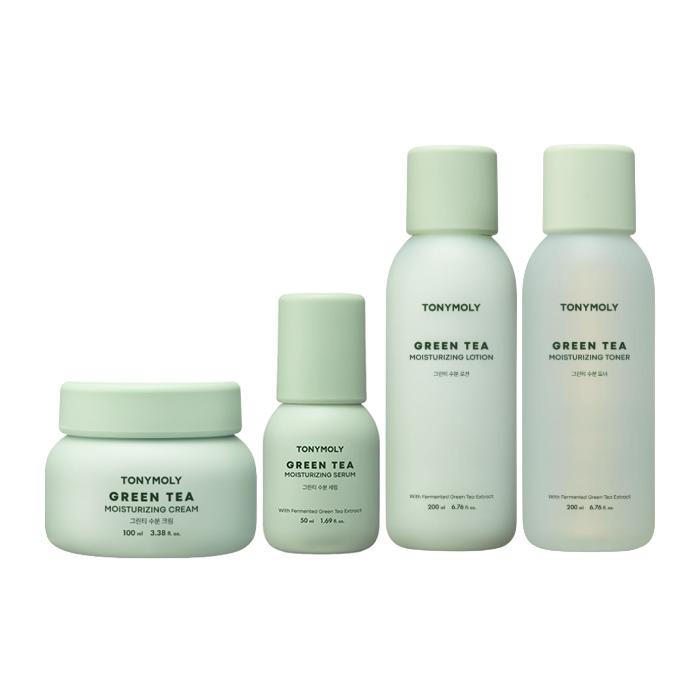 TONYMOLY The Chok Chok Green Tea водянистий набір для догляду за шкірою з 2 (тонік + лосьйон) #Toner200ml+Lotion200ml+Cream100ml+Serum50ml
TONYMOLY The Chok Chok Green Tea водянистий набір для догляду за шкірою з 2 (тонік + лосьйон) #Toner200ml+Lotion200ml+Cream100ml+Serum50ml