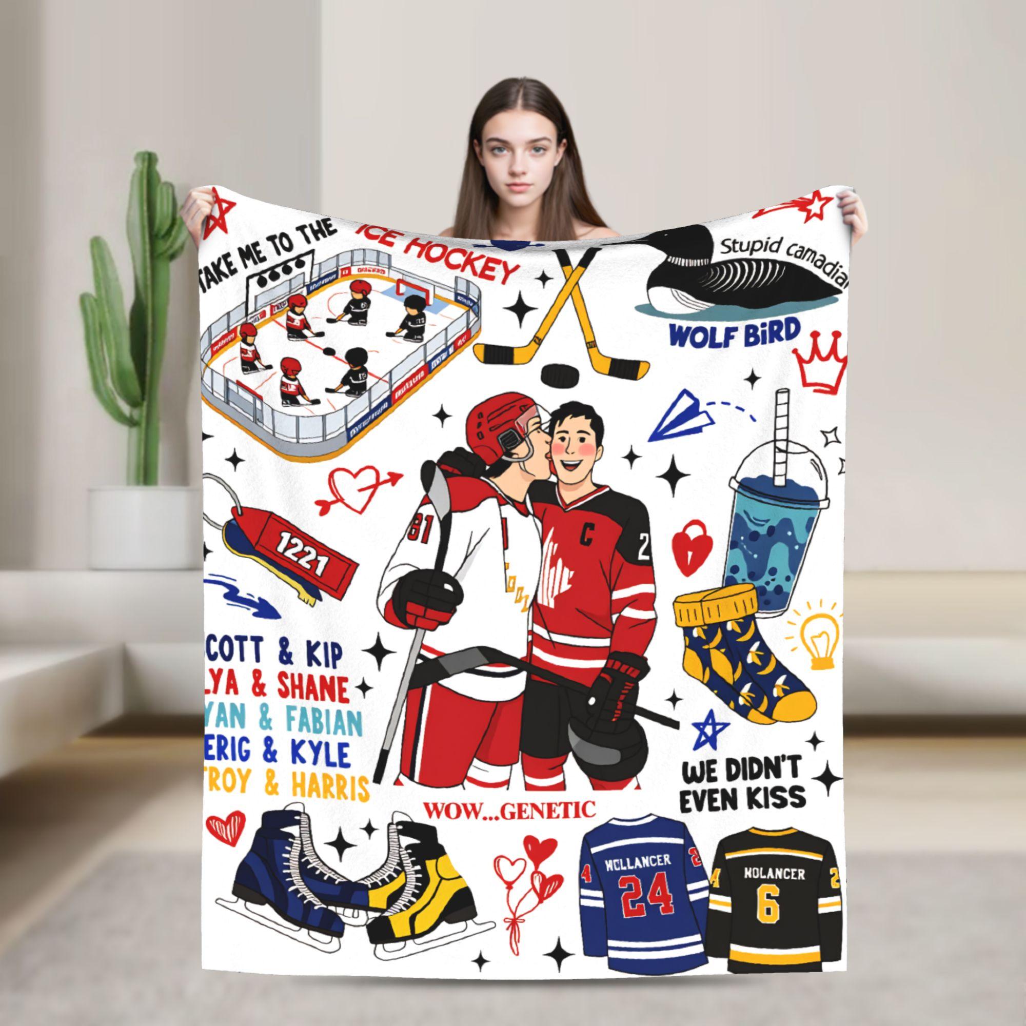 Heated Rivalry Blankets Hockey Romance Fleece Vintage Warm Throw Blankets for Home Winter 75x90cm
Heated Rivalry Blankets Hockey Romance Fleece Vintage Warm Throw Blankets for Home Winter 75x90cm