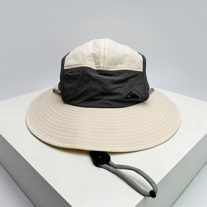 New Unisex Quick Drying Retro Bucket Hats Color Block Sunshade Outdoor Breathable Drawstring Casual Alpine Cap Versatile Fashion 56-58cm
New Unisex Quick Drying Retro Bucket Hats Color Block Sunshade Outdoor Breathable Drawstring Casual Alpine Cap Versatile Fashion 56-58cm