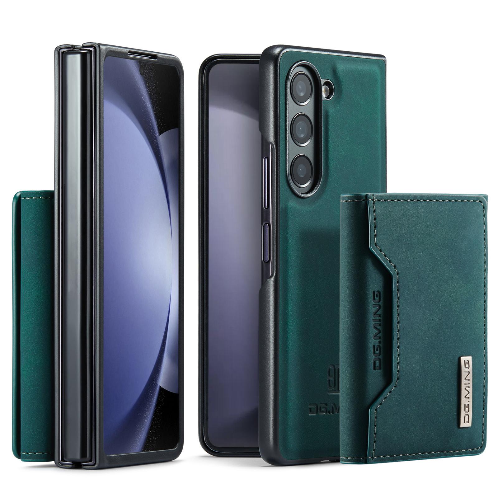 DG.MING M2 Series Kickstand Wallet Case for Samsung Galaxy Z Fold5 5G,PU Leather+PC Detachable Magnetic Phone Cover Green
DG.MING M2 Series Kickstand Wallet Case for Samsung Galaxy Z Fold5 5G,PU Leather+PC Detachable Magnetic Phone Cover Green