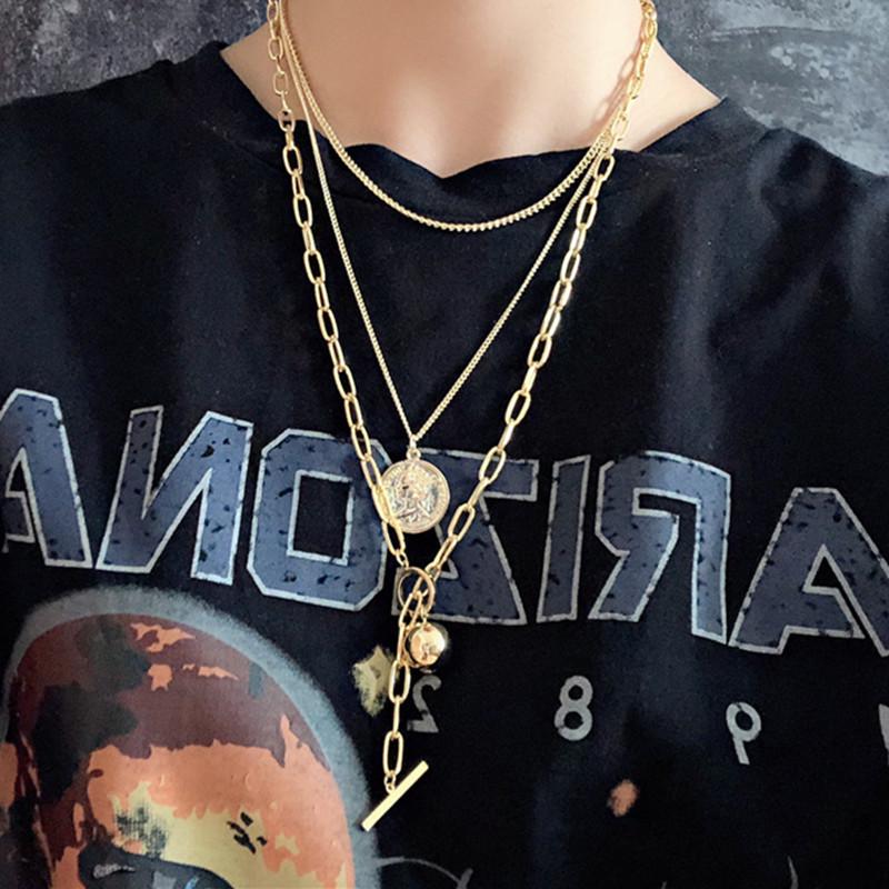Унисекс металлический хип-хоп диско кулон многослойная цепь ожерелье золотой
Унисекс металлический хип-хоп диско кулон многослойная цепь ожерелье золотой