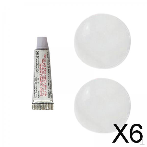 6x 2.3 Repair Patches Kit Accessories And Glue Leakproof Hole Patching Tape Lightweight Waterproof
6x 2.3 Repair Patches Kit Accessories And Glue Leakproof Hole Patching Tape Lightweight Waterproof