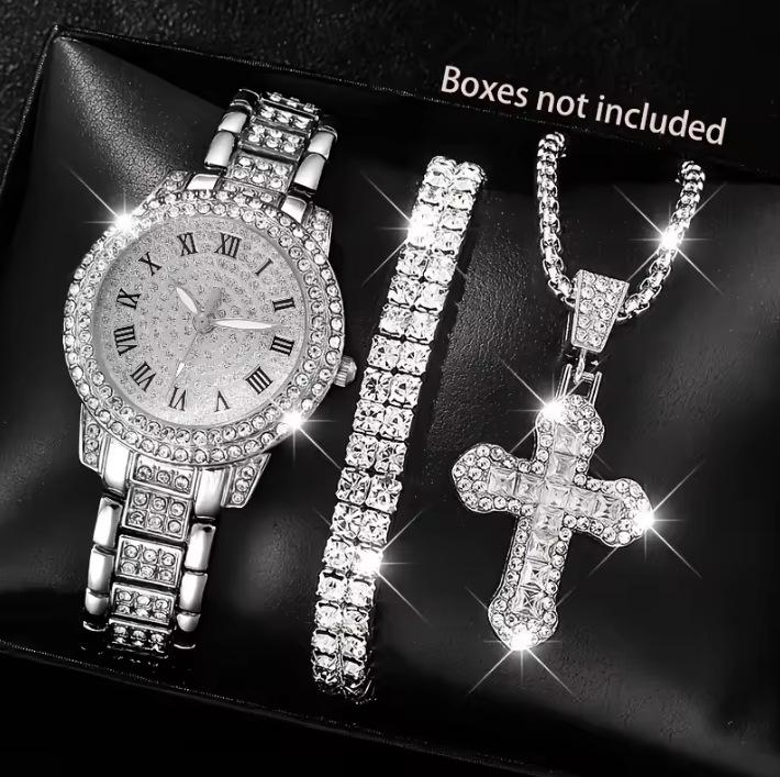 Women S Cornucopia Gypsy Rhinestone Watch Popular Diamond Bracelet Women S Watch 5Pcs Set large price
Women S Cornucopia Gypsy Rhinestone Watch Popular Diamond Bracelet Women S Watch 5Pcs Set large price