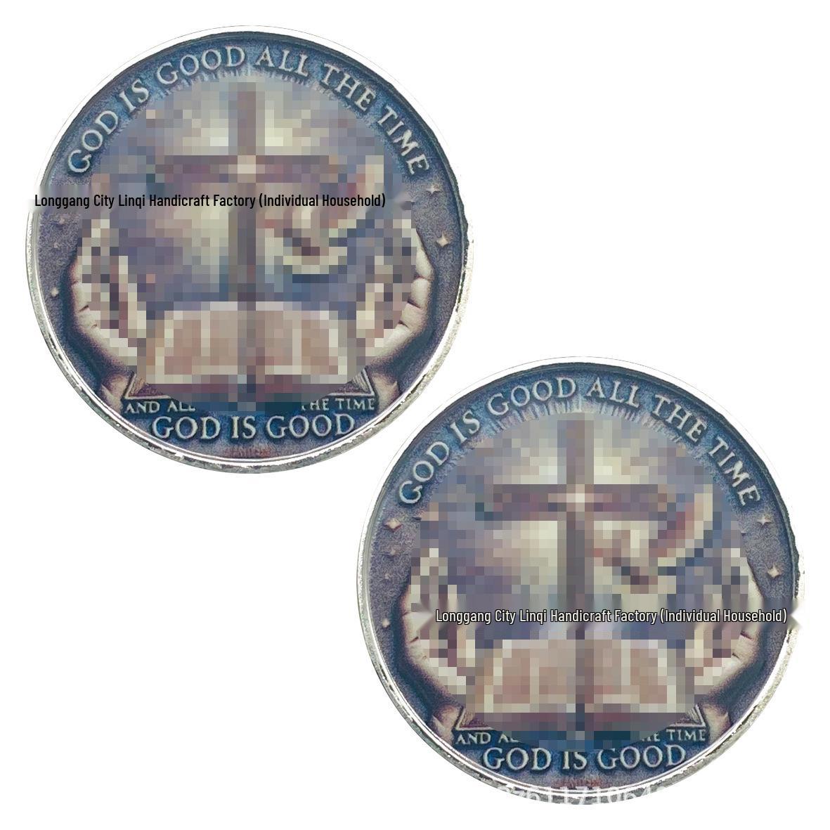 Antique Style I Believe In God Prayer Metal Commemorative Coin Collection
Antique Style I Believe In God Prayer Metal Commemorative Coin Collection