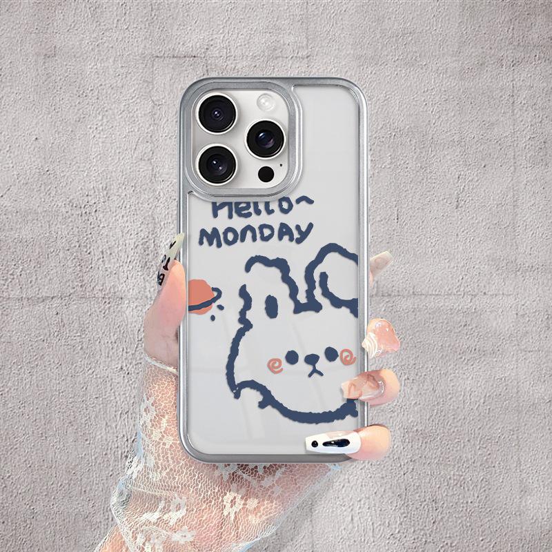 Чехол для iPhone 16 Simple Rabbit: Мягкий гель для 16Pro/16Plus/16ProMax; Мультяшный дизайн. Совместим с iPhone 15/15Pro. 13 Pro Max/12 Pro Max
Чехол для iPhone 16 Simple Rabbit: Мягкий гель для 16Pro/16Plus/16ProMax; Мультяшный дизайн. Совместим с iPhone 15/15Pro. 13 Pro Max/12 Pro Max