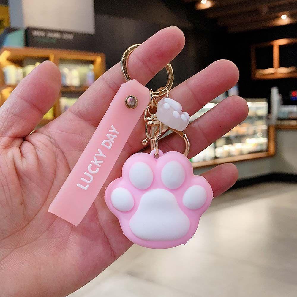 Women Cat Paw Cartoon Cat Animal Claw Korean Cat Paw Keyring Bag Pendant Keychains Donut Keyring
Women Cat Paw Cartoon Cat Animal Claw Korean Cat Paw Keyring Bag Pendant Keychains Donut Keyring