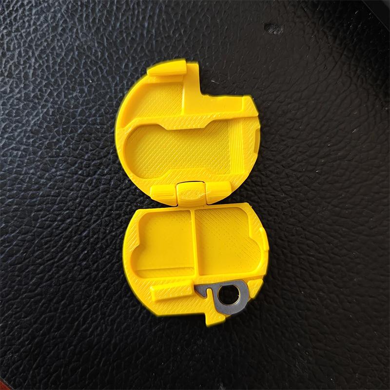 3D Printed SIM & TF Card Holder, Portable Memory Card Storage Case With Eject Pin,Shockproof Holder For Micro SD Card For Travel жовтий
3D Printed SIM & TF Card Holder, Portable Memory Card Storage Case With Eject Pin,Shockproof Holder For Micro SD Card For Travel жовтий