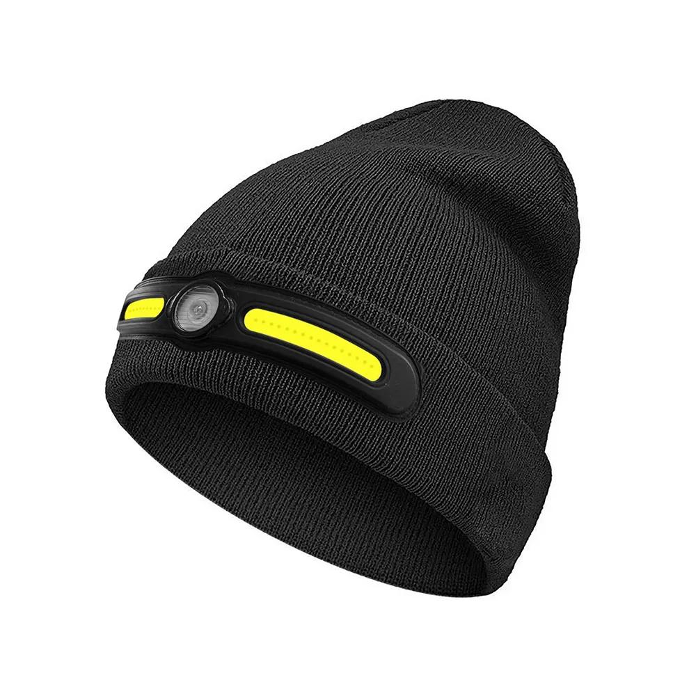 COB Beanie with Light Winter Knit Hat with Built-in Warning Light Rechargeable for Outdoor Sports & Work (Unisex) чёрный
COB Beanie with Light Winter Knit Hat with Built-in Warning Light Rechargeable for Outdoor Sports & Work (Unisex) чёрный