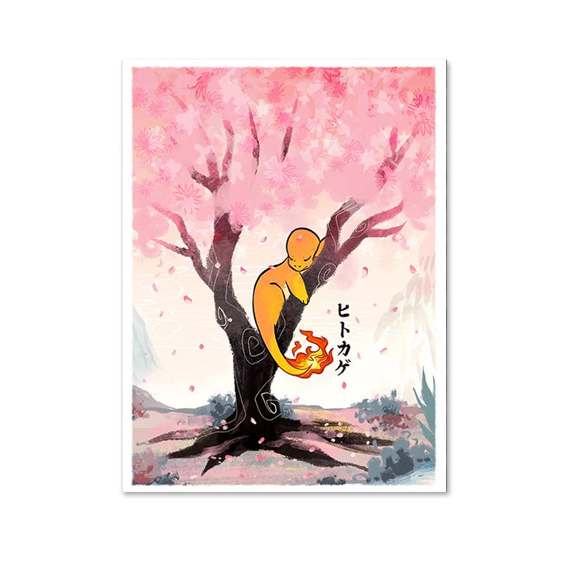 Pokemon Pink Sakura Poster Pikachu Bulbasaur Squirtle Charmander Canvas Painting Anime Figure Wall Art Prints Living Room Decor 21X30CMNo Framed
Pokemon Pink Sakura Poster Pikachu Bulbasaur Squirtle Charmander Canvas Painting Anime Figure Wall Art Prints Living Room Decor 21X30CMNo Framed