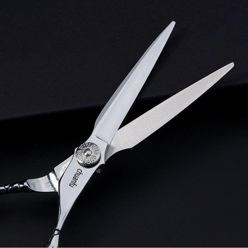 440C Stainless Steel Hairdressing Scissors with Fishbone Teeth for Volume Reduction
440C Stainless Steel Hairdressing Scissors with Fishbone Teeth for Volume Reduction