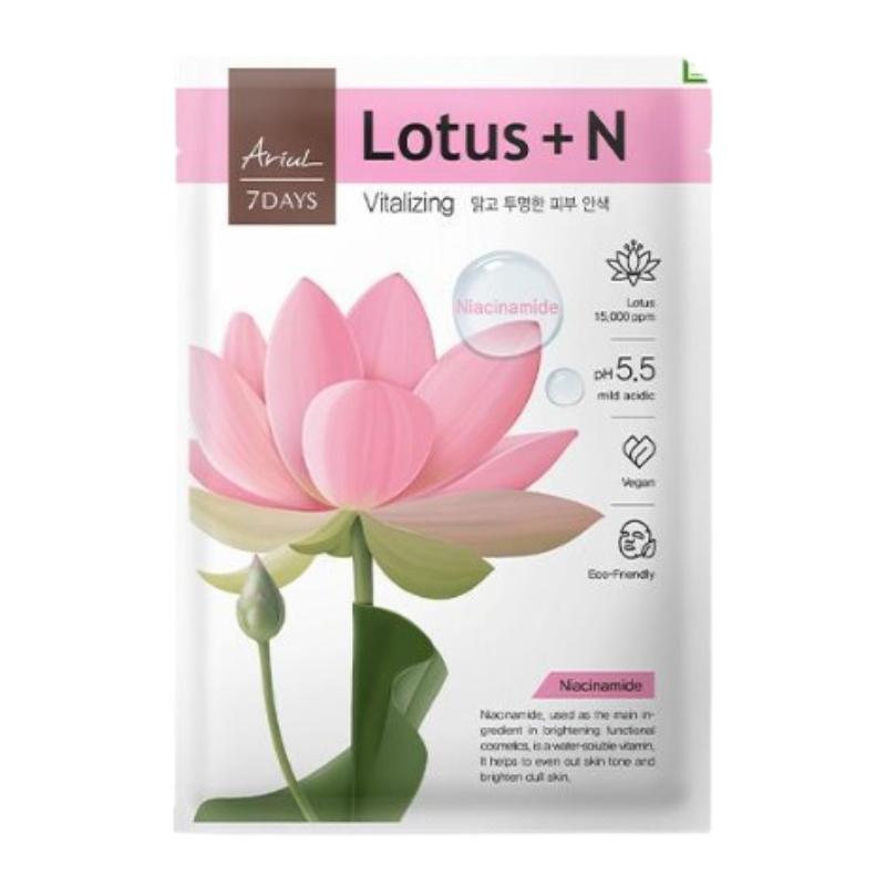 ARIUL Маска для лица Seven Days Mask Lotus N 1 лист
ARIUL Маска для лица Seven Days Mask Lotus N 1 лист