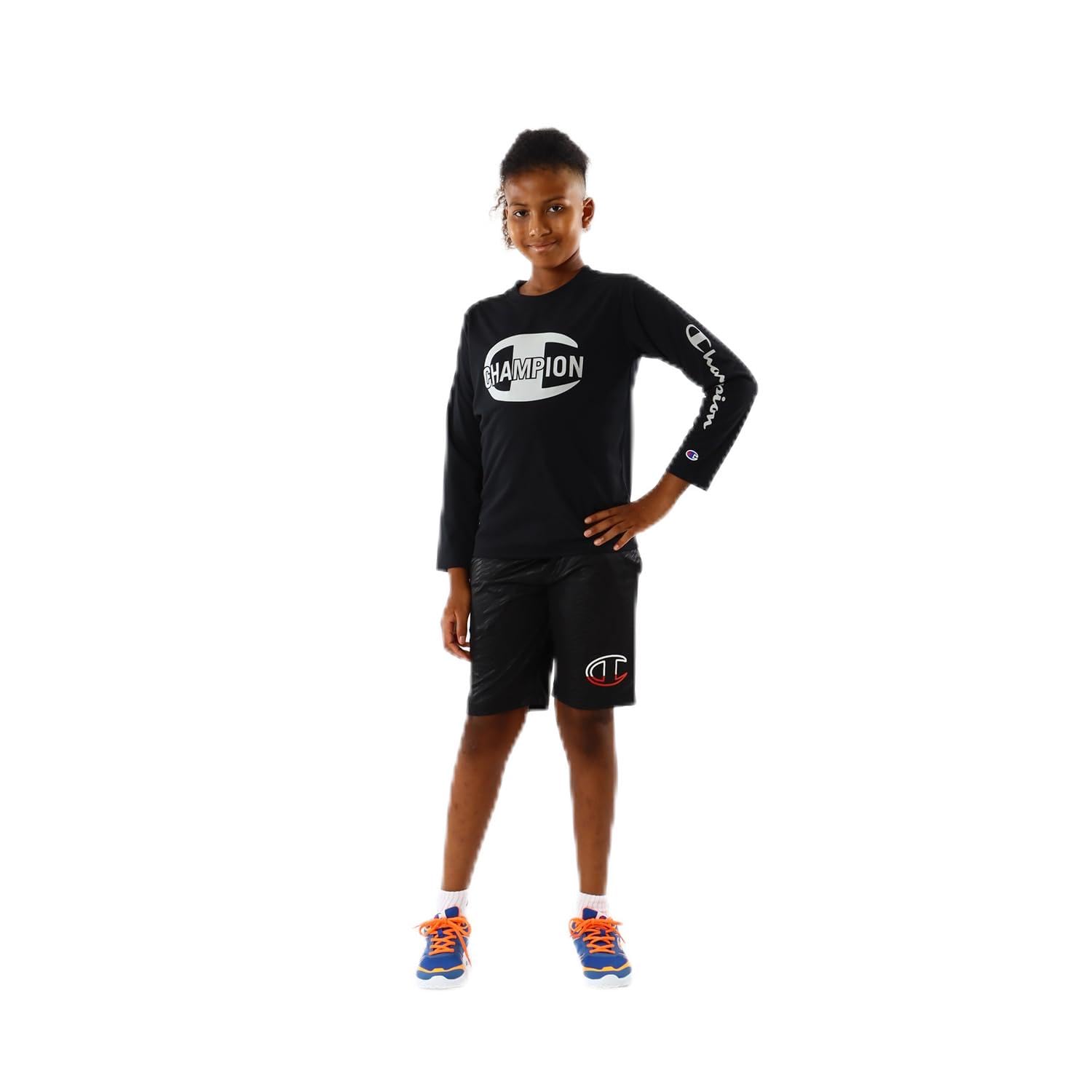 Champion Long Sleeve Round Big School Kids T-Shirt, Neck, Quick-Drying, Logo, Boys, Black, CK-ZS404 чёрный
Champion Long Sleeve Round Big School Kids T-Shirt, Neck, Quick-Drying, Logo, Boys, Black, CK-ZS404 чёрный
