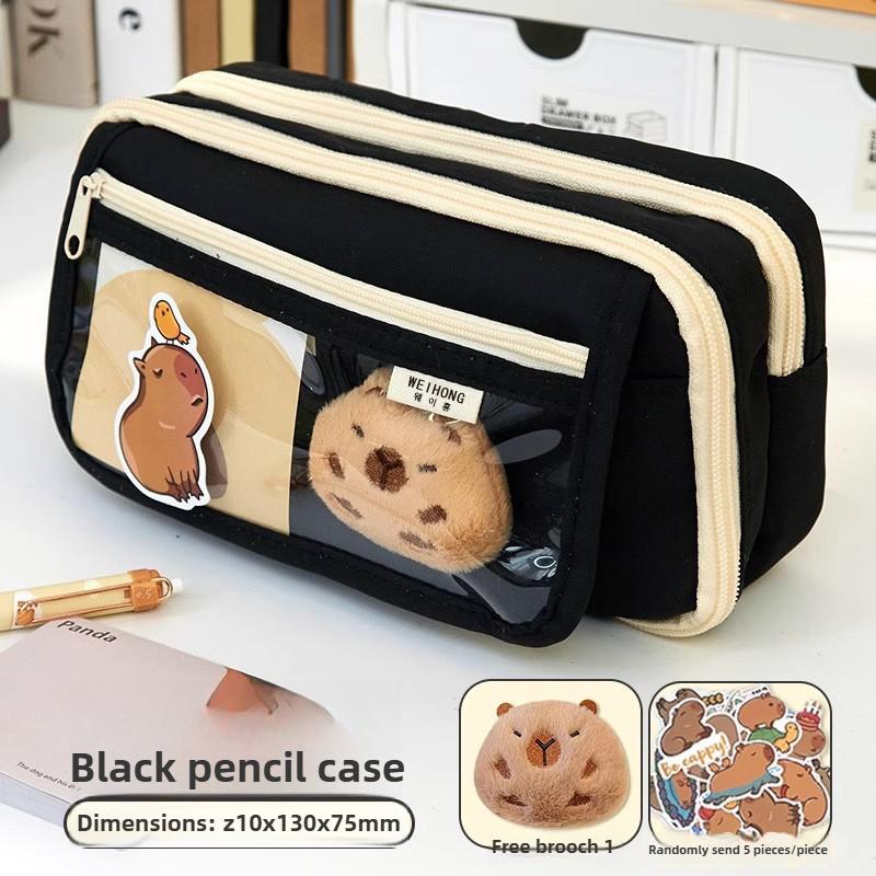 Cute Fabric Pencil Case Kawaii Large Capacity Animal Zipper Kids Bag Children s Boys Pen Pouch Girl School Case Supplies чорний
Cute Fabric Pencil Case Kawaii Large Capacity Animal Zipper Kids Bag Children s Boys Pen Pouch Girl School Case Supplies чорний