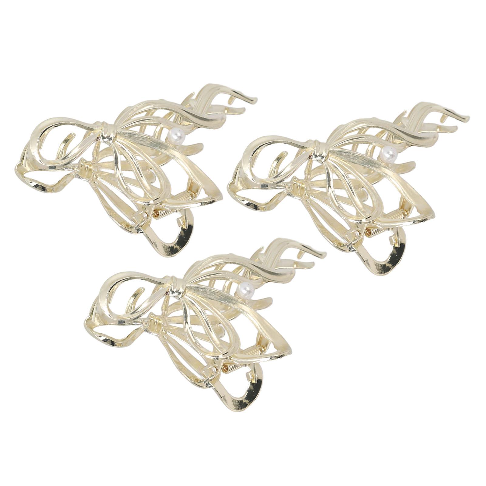 3 шт. Заколки-крабы для волос с бантом, изысканные, модные, гибкие, прочные, металлические зажимы для волос
3 шт. Заколки-крабы для волос с бантом, изысканные, модные, гибкие, прочные, металлические зажимы для волос