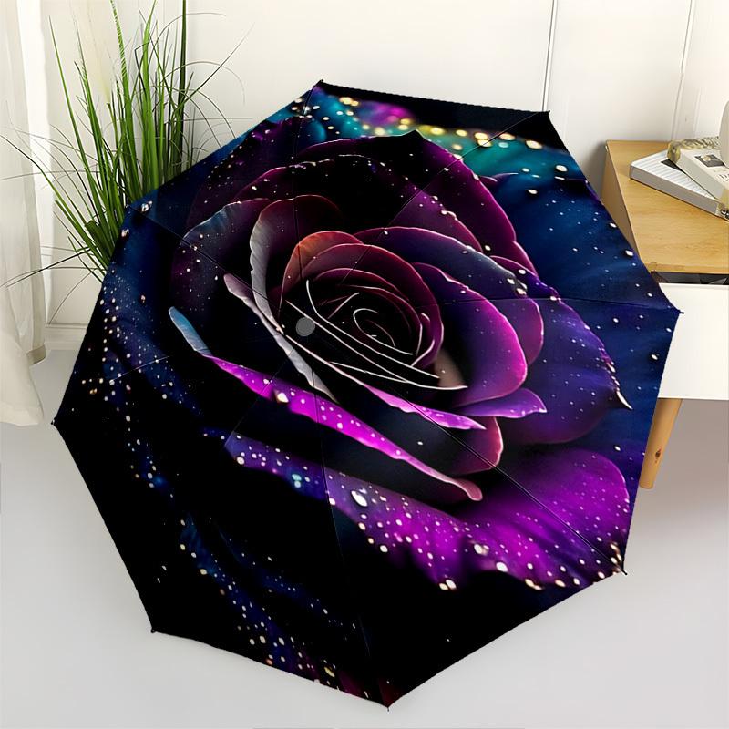 Cosmic Rose,Celestial Bloom Automatic Folding umbrella Compact 8 rib Design,Unique Style,Suitable for Everyday Outdoor Use,Perfect Gif
Cosmic Rose,Celestial Bloom Automatic Folding umbrella Compact 8 rib Design,Unique Style,Suitable for Everyday Outdoor Use,Perfect Gif