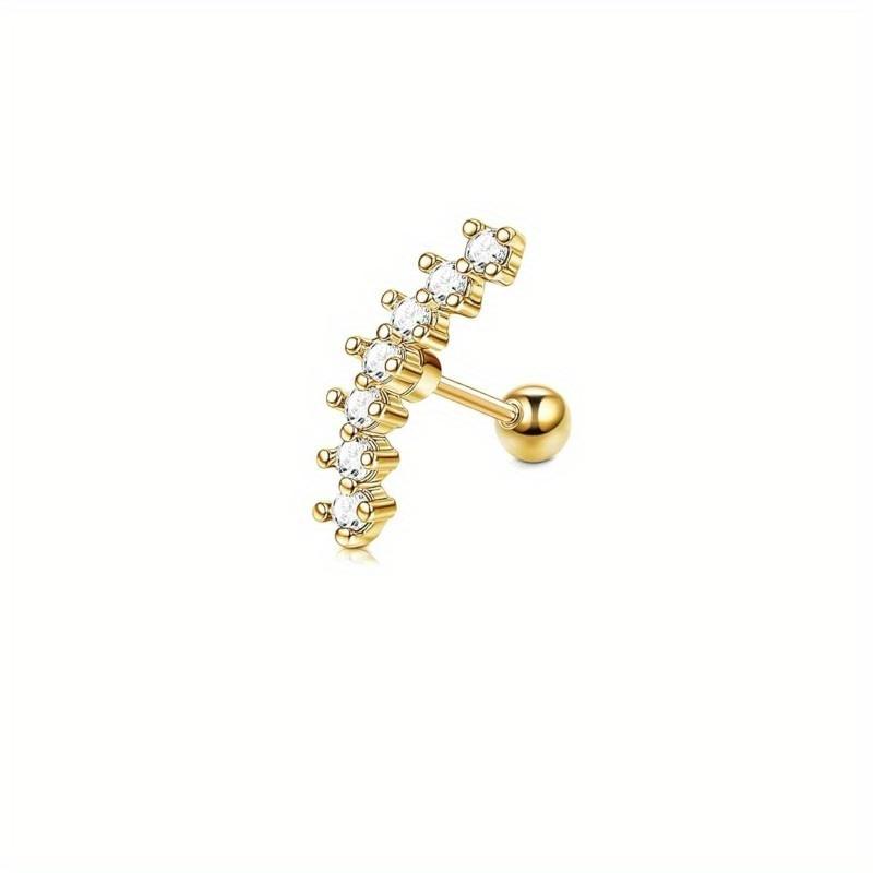 Drperfect 1pc Stainless Steel 16G Cartilage Earrings Stud Hypollergenic Stainless Steel Stud Earrings Butterfly Heart Piercing gold color
Drperfect 1pc Stainless Steel 16G Cartilage Earrings Stud Hypollergenic Stainless Steel Stud Earrings Butterfly Heart Piercing gold color