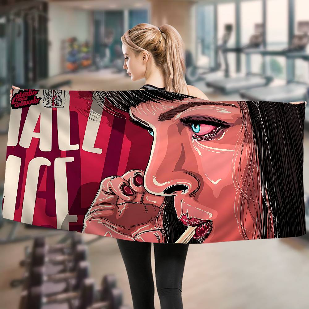 1pc Film P-Pulp F-Fiction Anime Beach Swimming Towel Soft Absorbent Washcloth Children s Gifts For Kids Travel Camping Gym W30*H60(CM)
1pc Film P-Pulp F-Fiction Anime Beach Swimming Towel Soft Absorbent Washcloth Children s Gifts For Kids Travel Camping Gym W30*H60(CM)