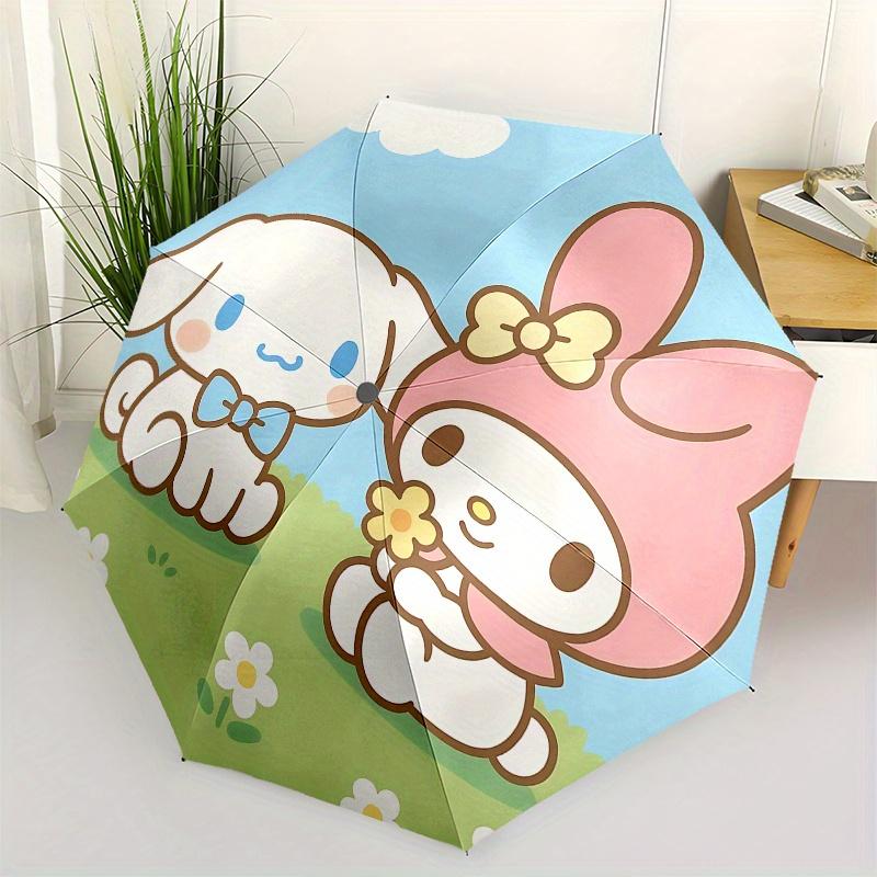 Cinnamoroll, My Melody Automatic Opening and Closing Parasol Compact Travel umbrella with 8 Ribs for Women and Men Ideal Birthday/Christmas
Cinnamoroll, My Melody Automatic Opening and Closing Parasol Compact Travel umbrella with 8 Ribs for Women and Men Ideal Birthday/Christmas