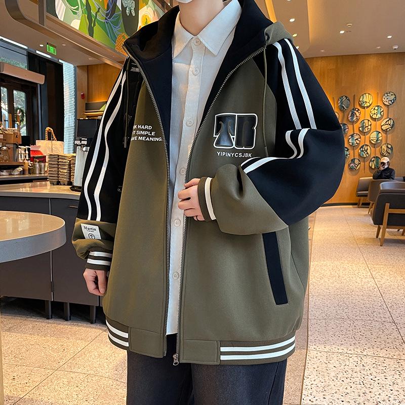 Trendy Youth Boys Baseball Jacket for Middle & High School - Stylish Spring/Autumn Wear for Big Kids 7XL (125-137.5 kg) зелений
Trendy Youth Boys Baseball Jacket for Middle & High School - Stylish Spring/Autumn Wear for Big Kids 7XL (125-137.5 kg) зелений