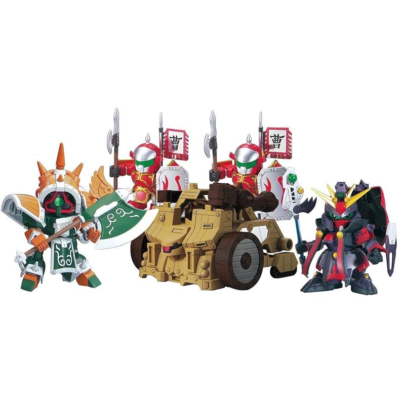 SD Gundam BB Senshi No.410 Dian Wei Assimar Jia Xu Ashtalon Siege weapon set & 6 types of combined weapons (Part 1) Color-coded plastic model
SD Gundam BB Senshi No.410 Dian Wei Assimar Jia Xu Ashtalon Siege weapon set & 6 types of combined weapons (Part 1) Color-coded plastic model